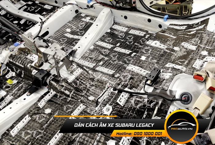 dan cach am xe subaru legacy