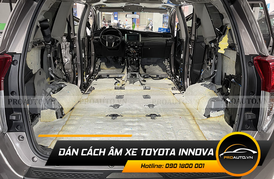 Cách Âm Toyota Innova - Ảnh 3