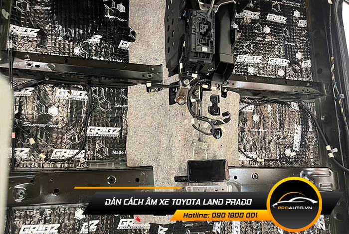 dan cach am xe toyota prado