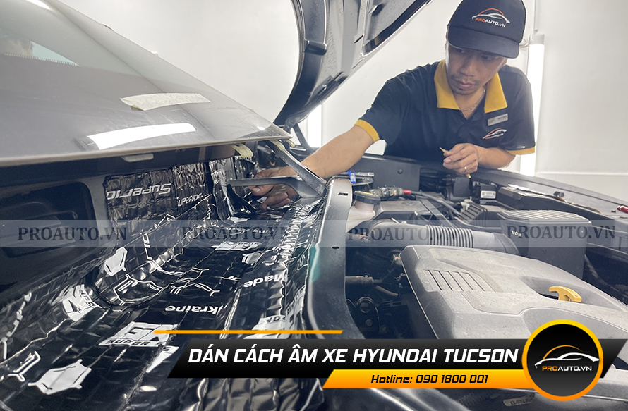 Cách Âm Hyundai Tucson - Ảnh 6