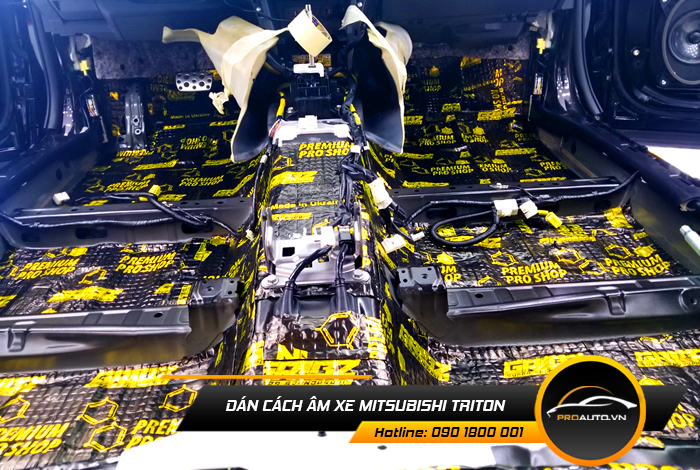 dan cah am xe mitsubishi triton