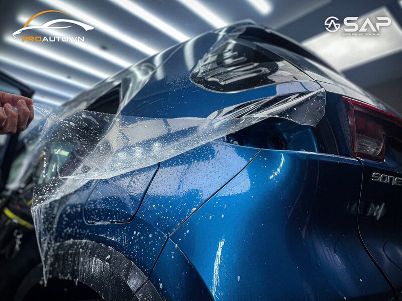 Dán film PPF chính hãng phù hợp với các vị trí của xe