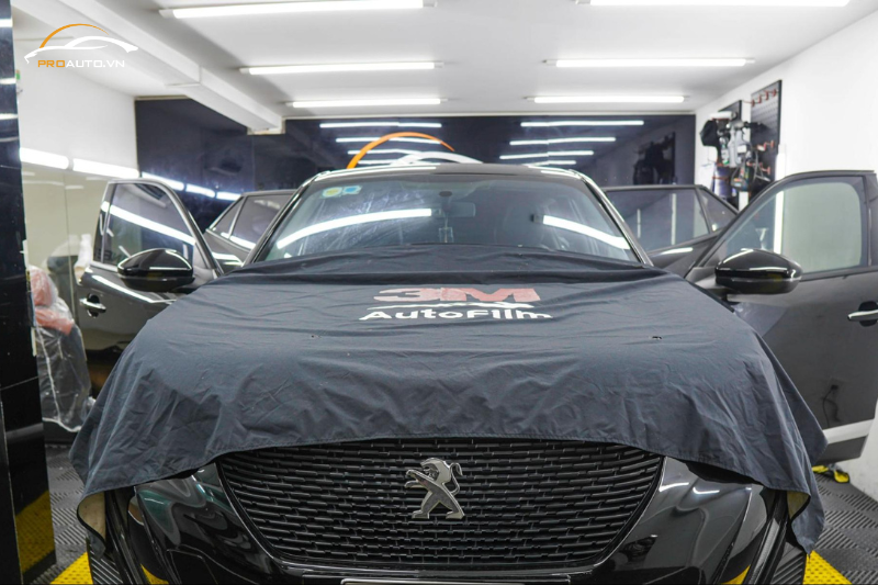 Dán phim cách nhiệt 3M cho Peugeot
