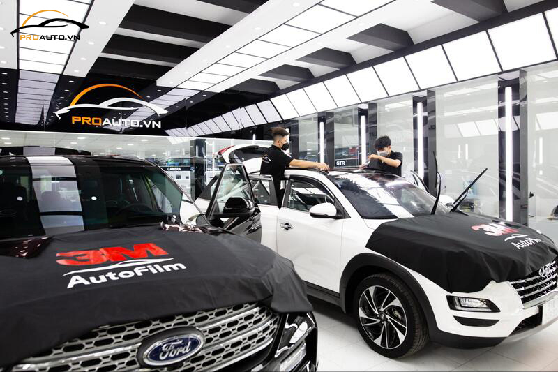 Dán phim cách nhiệt 3M cho xe Kia Cerato