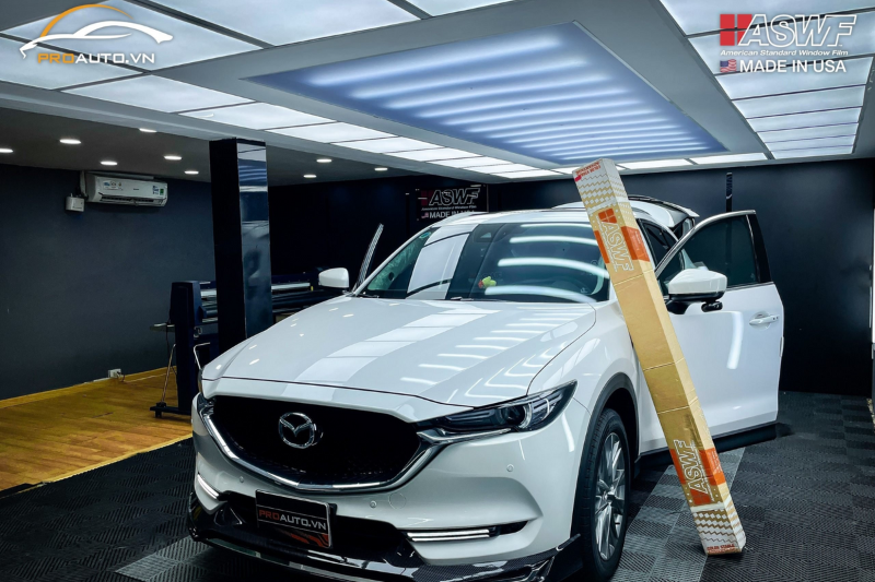 Dán phim cách nhiệt ASWF cho xe Mazda 5