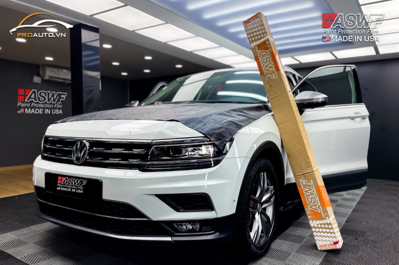 Dán phim cách nhiệt ASWF cho xe Volkswagen Tiguan