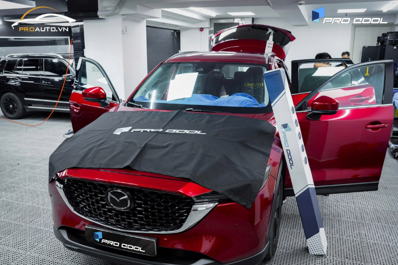 Dán phim cách nhiệt cho xe Mazda CX-5