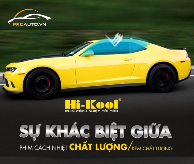 Dán phim cách nhiệt Hi Kool