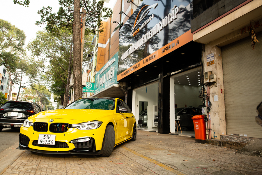 Dán phim cách nhiệt xe BWM Series 5