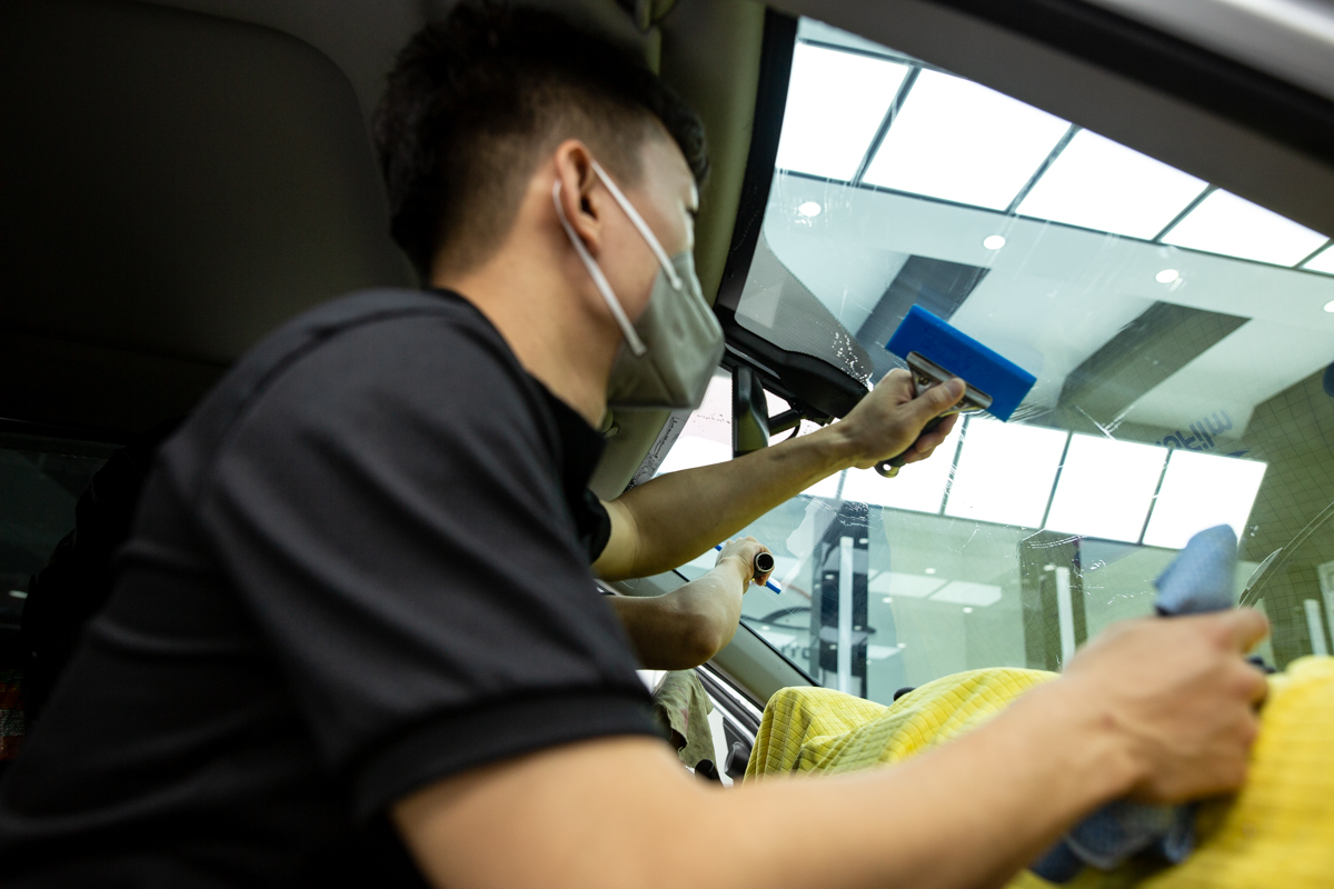 Dán phim cách nhiệt xe Mazda 3