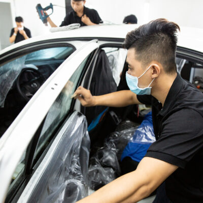 dan phim cach nhiet xe Mitsubishi Triton 2 1