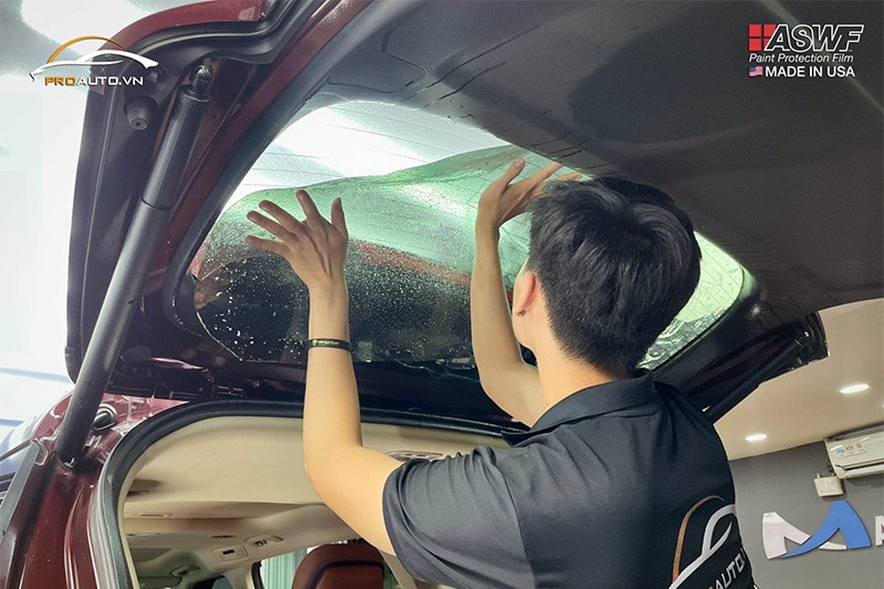 Dán Phim Cách Nhiệt Xe Audi A4 - Ảnh 3