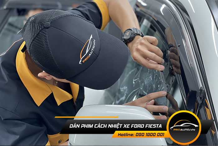 dan phim cach nhiet xe ford fiesta