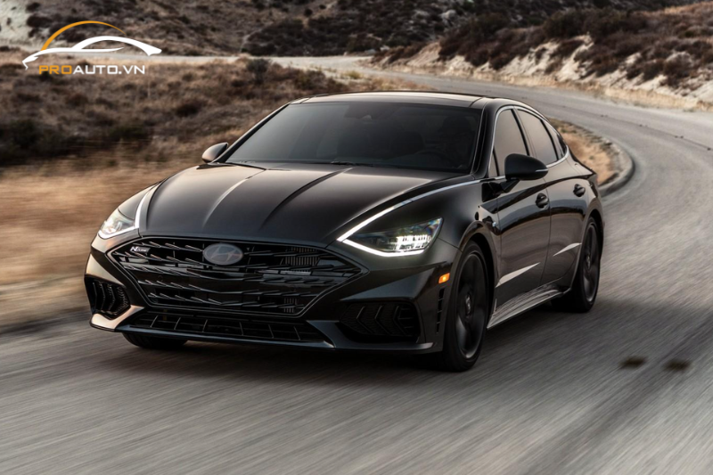 Dán phim cách nhiệt xe Hyundai Sonata