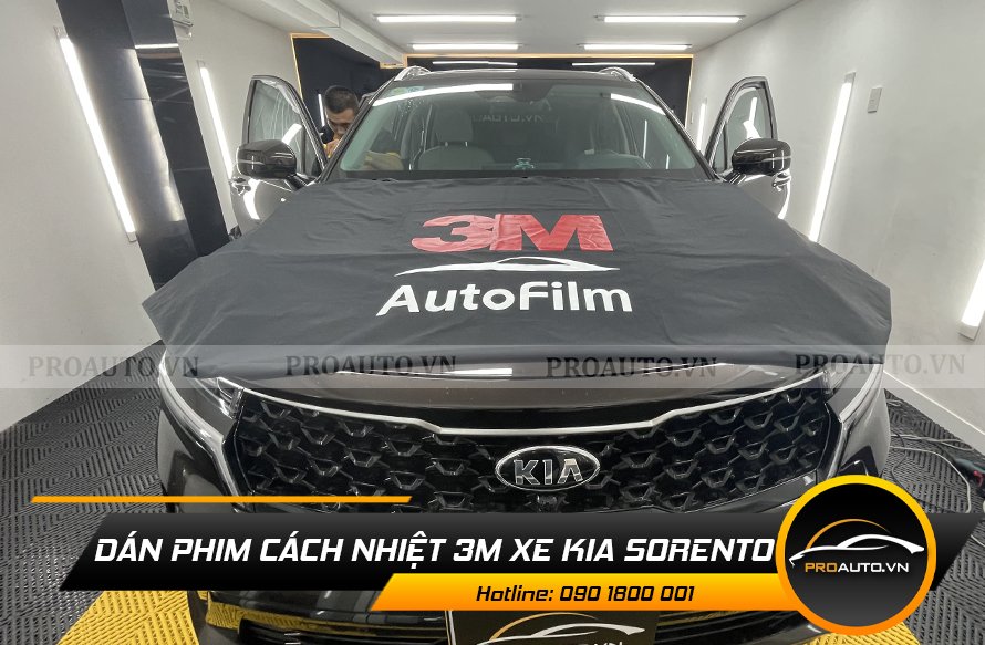 dan phim cach nhiet xe kia sorento 1