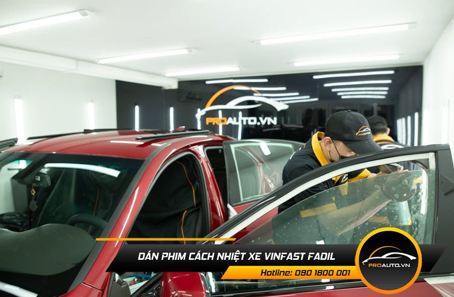 Dán phim cách nhiệt xe Vinfast Fadil