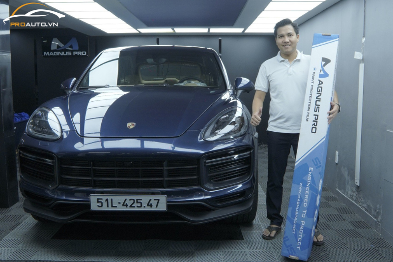 Dán phim PPF xe Porsche Cayenne: Bảng giá mới nhất