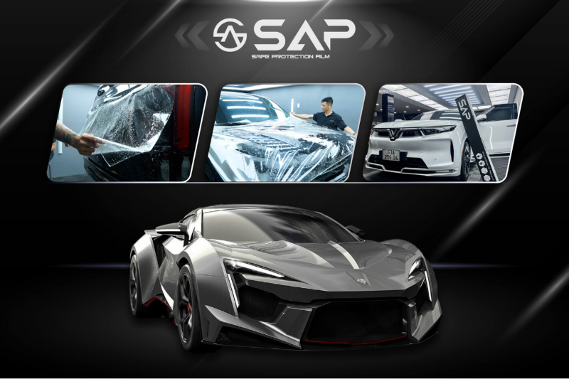 Dán phim PPF xe Toyota Alphard với thương hiệu PPF SAP