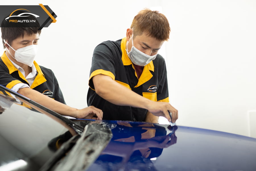 Dán phim PPF xe Toyota Cross