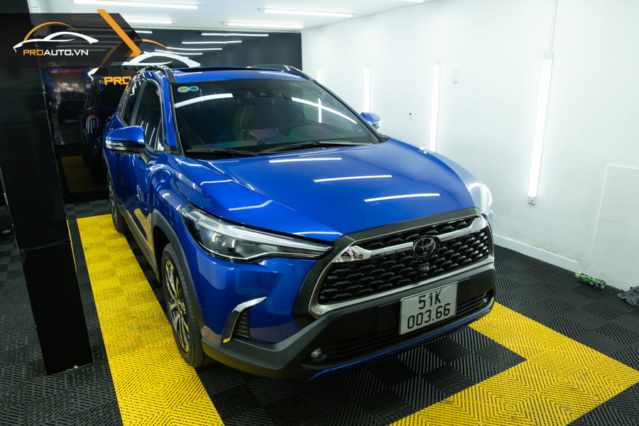 Dán phim PPF xe Toyota Cross