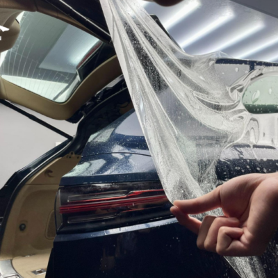 Dán PPF giúp bảo vệ ngoại thất xe Porsche Cayenne