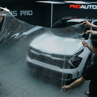 Dán PPF giúp bảo vệ sơn xe sáng bóng