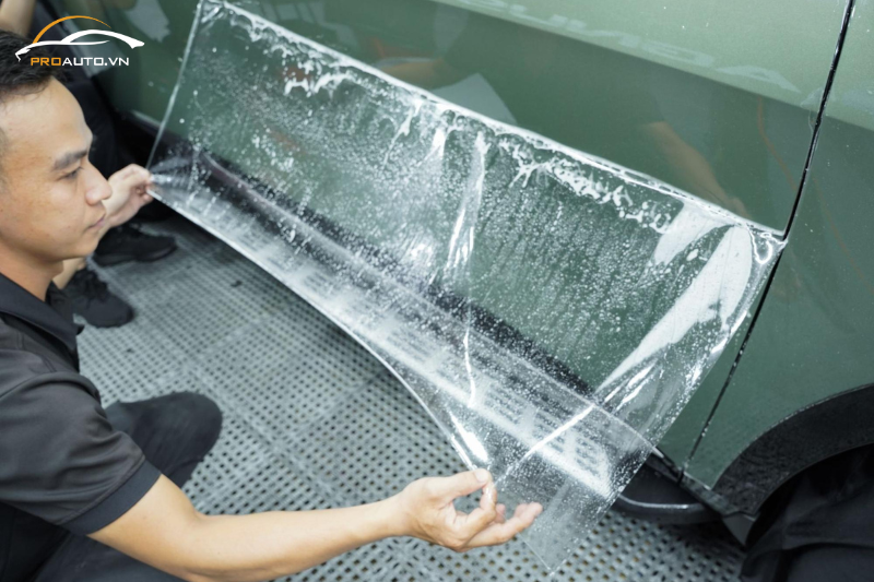Dán PPF SAP M cho xe ô tô