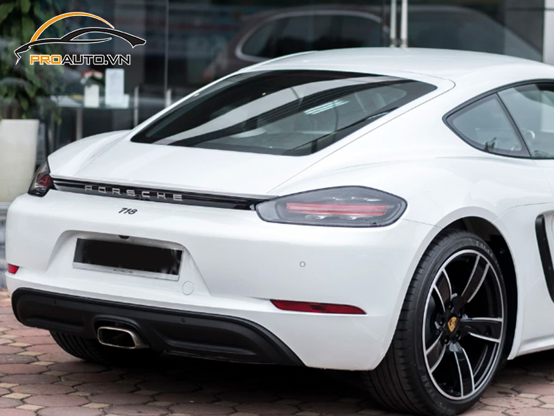 Dán phim PPF xe Porsche 718 Cayman
