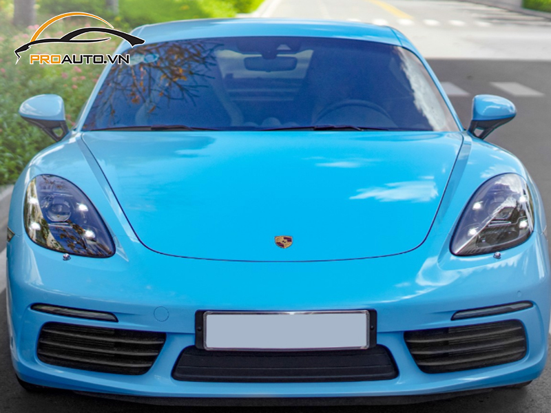 Dán phim PPF xe Porsche 718 Cayman