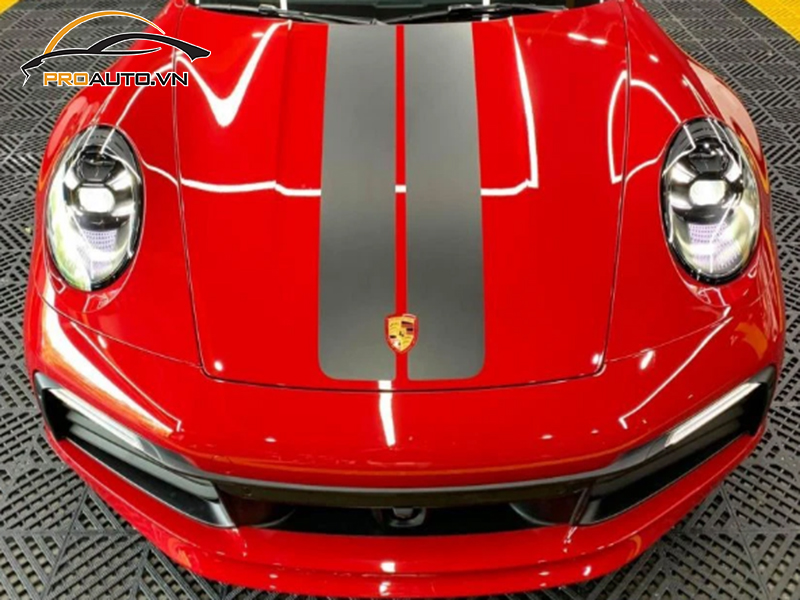Dán phim PPF xe Porsche 911 Carrera S Cabriolet