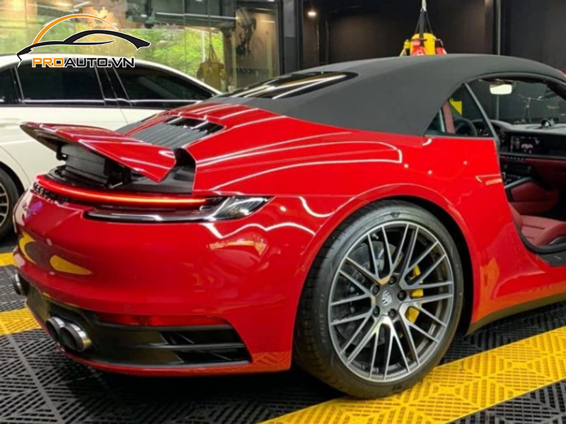 Dán phim PPF xe Porsche 911 Carrera S Cabriolet