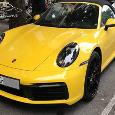 Dán phim PPF xe Porsche 911 Carrera S Cabriolet