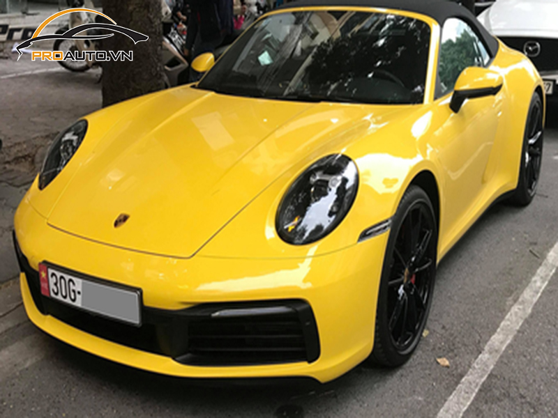 Dán phim PPF xe Porsche 911 Carrera S Cabriolet