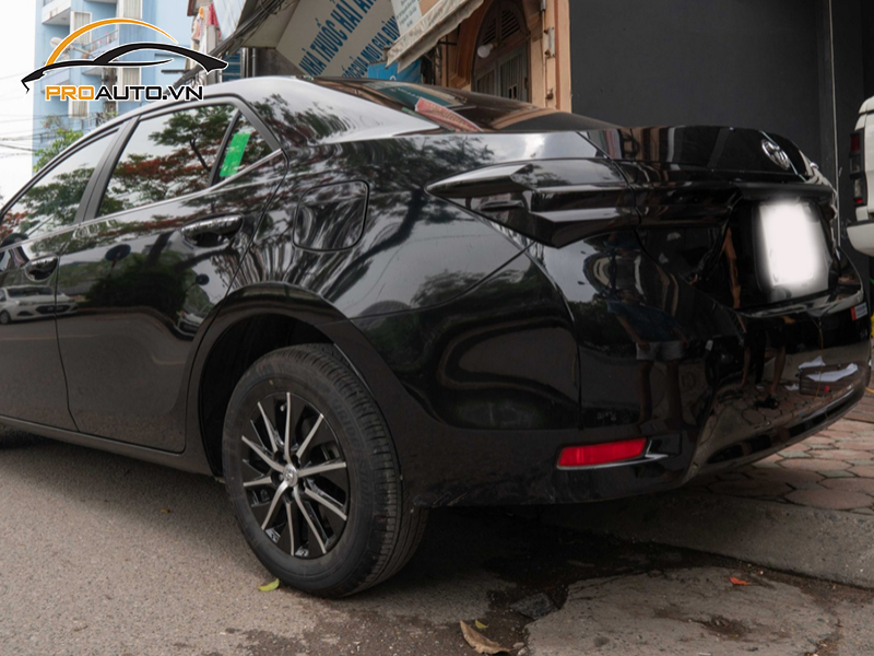 Dán phim PPF xe Toyota Altis