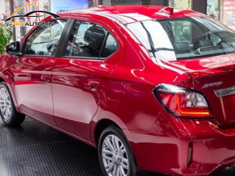 Dán phim PPF xe Mitsubishi Attrage - Ảnh 3