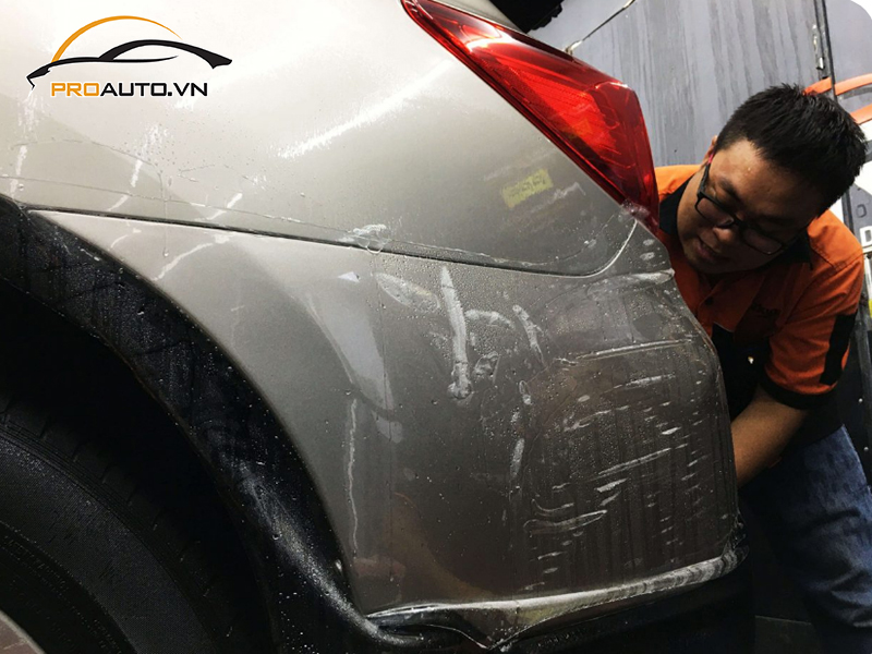 Dán phim PPF xe Mercedes Benz CLA