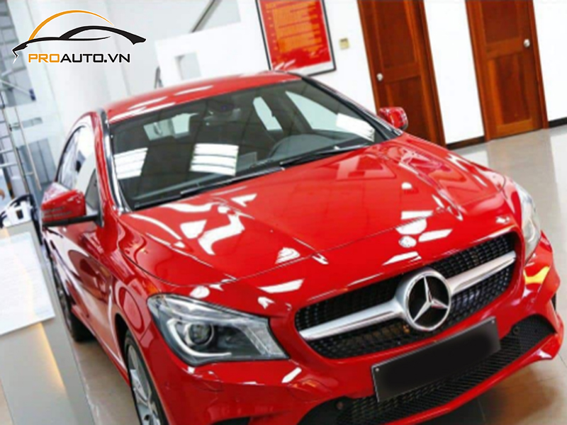 Dán phim PPF xe Mercedes Benz CLA