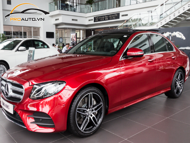 Dán phim PPF xe Mercedes Benz E-Class
