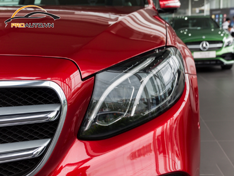 Dán phim PPF xe Mercedes Benz E-Class - Ảnh 4