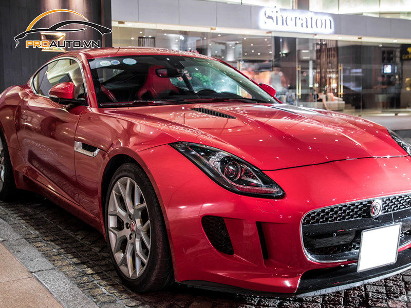 Dán phim PPF xe Jaguar F-Type