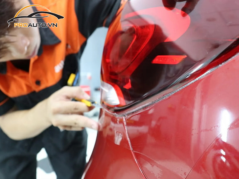 Dán phim PPF xe VinFast Fadil - Ảnh 2