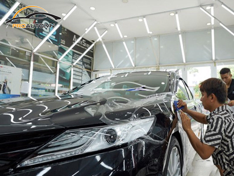 Dán phim PPF xe Toyota Fortuner