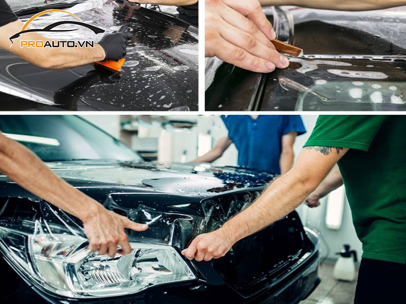 Dán phim PPF xe Toyota Fortuner