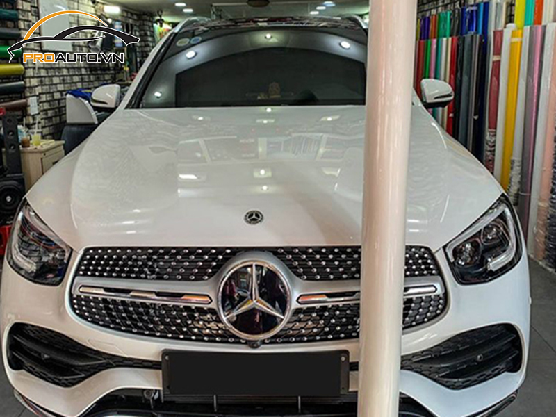 Dán phim PPF xe Mercedes Benz GLC 300