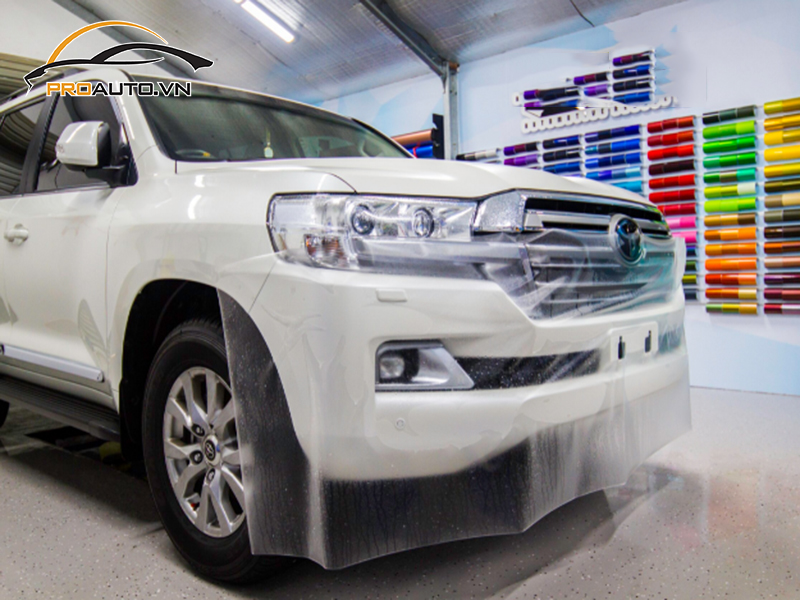 Dán phim PPF xe Toyota Land Cruiser