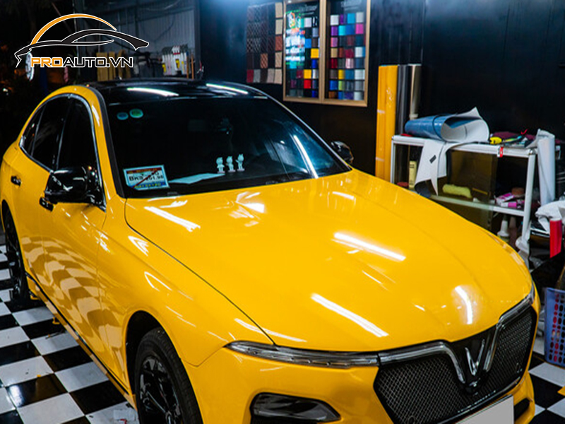 Dán phim PPF xe Vinfast Lux A2.0