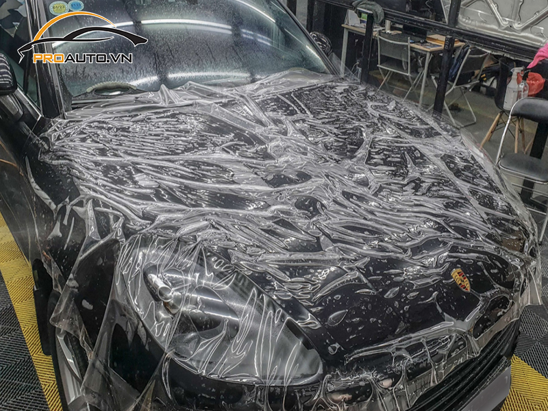 Dán phim PPF xe Porsche Macan - Ảnh 2