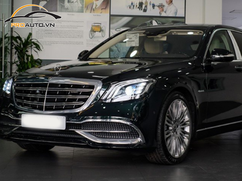 Dán phim PPF xe Mercedes Benz Maybach