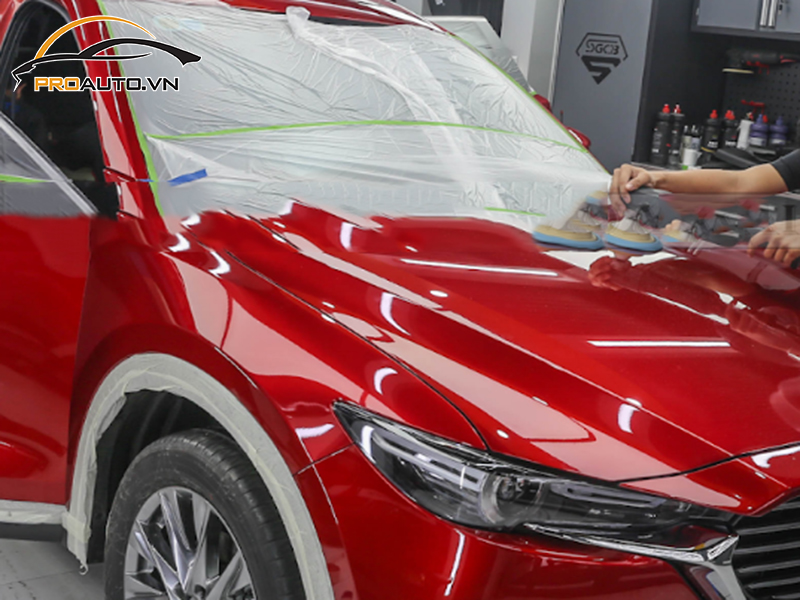 Dán phim PPF xe Mazda CX-8