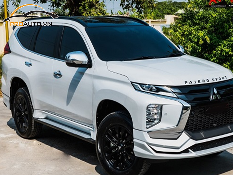 Dán phim PPF xe Mitsubishi Pajero Sport
